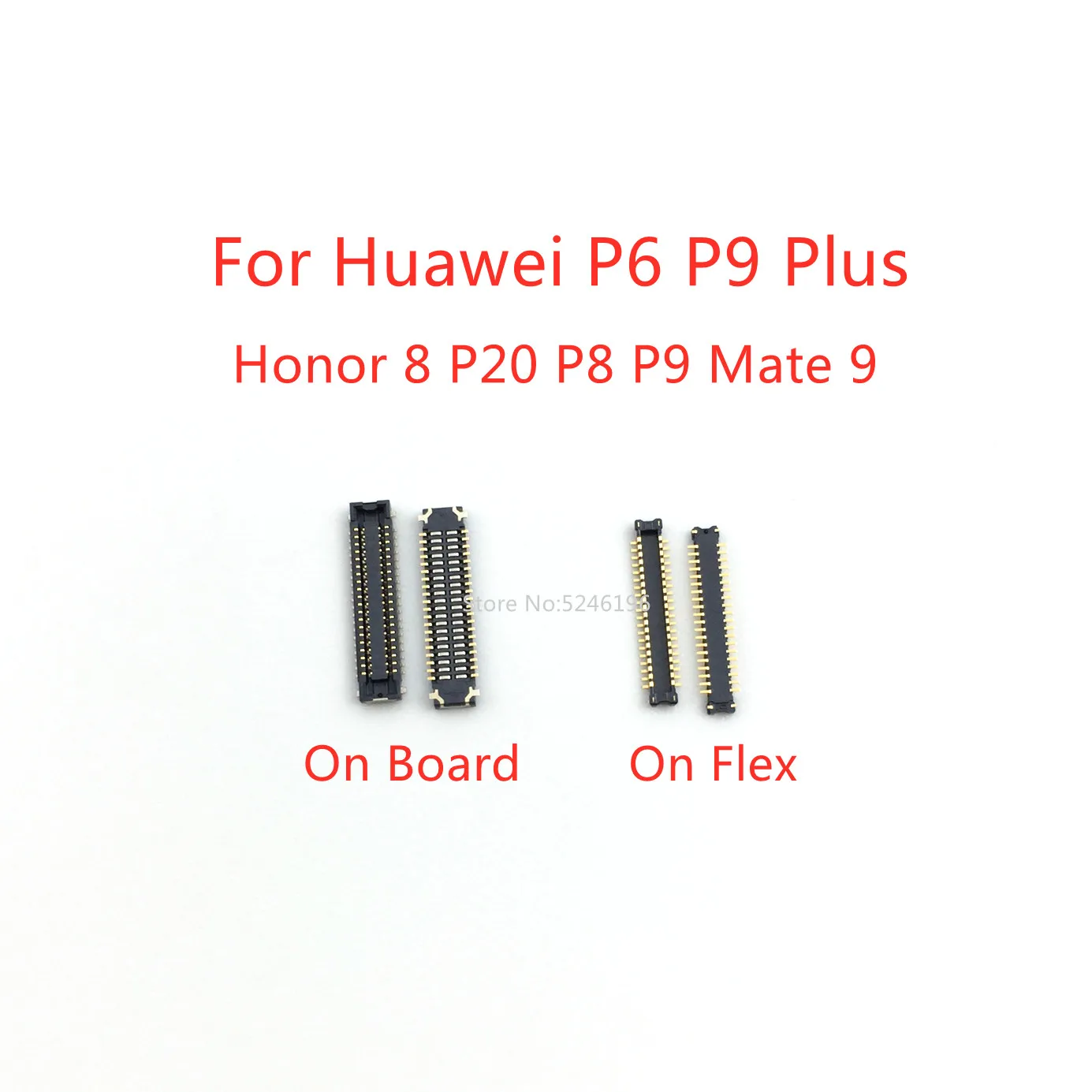 5-10 шт ЖК-экран гибкий FPC разъем 40Pin для Huawei GR5 2017 P6 P9 Plus Honor 8 P20 P8 P9 Mate 9 Lite разъем на плате