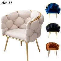 Light Luxury Fluffy Single Sofa 1