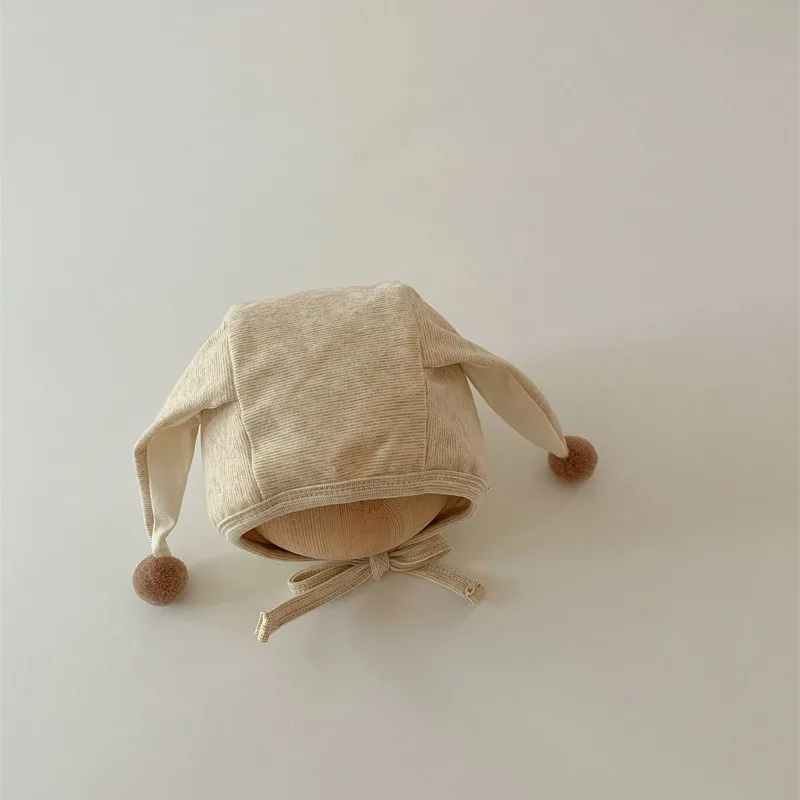 Фетальная шапка для новорожденных демисезонная