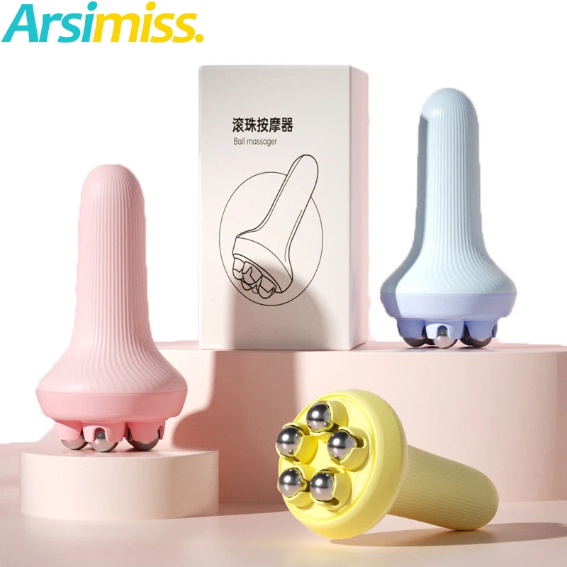 

5-Bead Ball Massager Multifunctional Massage Roller Professional Pressotherapy Portable Beautiful Health Care Massage Instrument