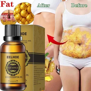 Ginger Slimming Products Oils Fast Lose Weight Fat Burner Thin Leg Waist Slim Massage Essential Oil 
