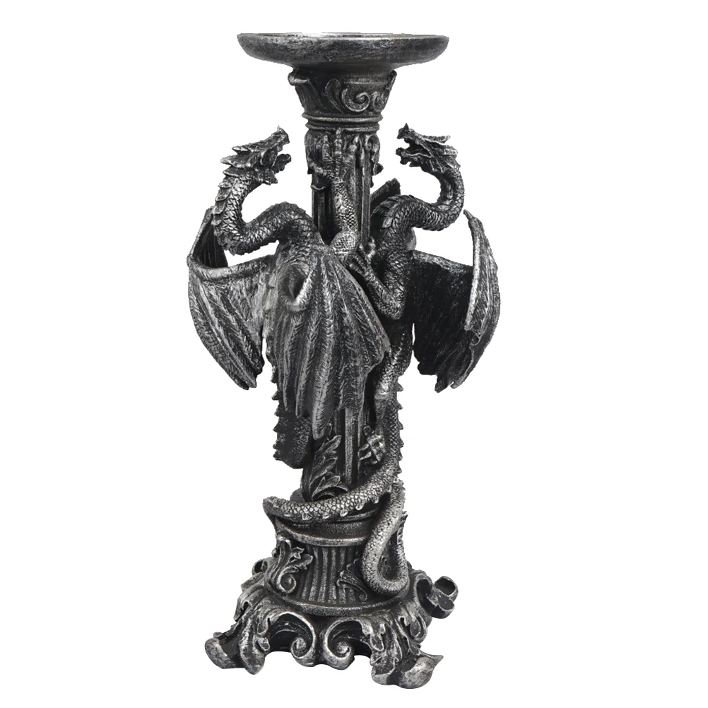 

Holder Candlestickholders Decorative Vintage Tealight Standpillar Candelabra Figurine Candleholder Light Votive Centerpiece Cup