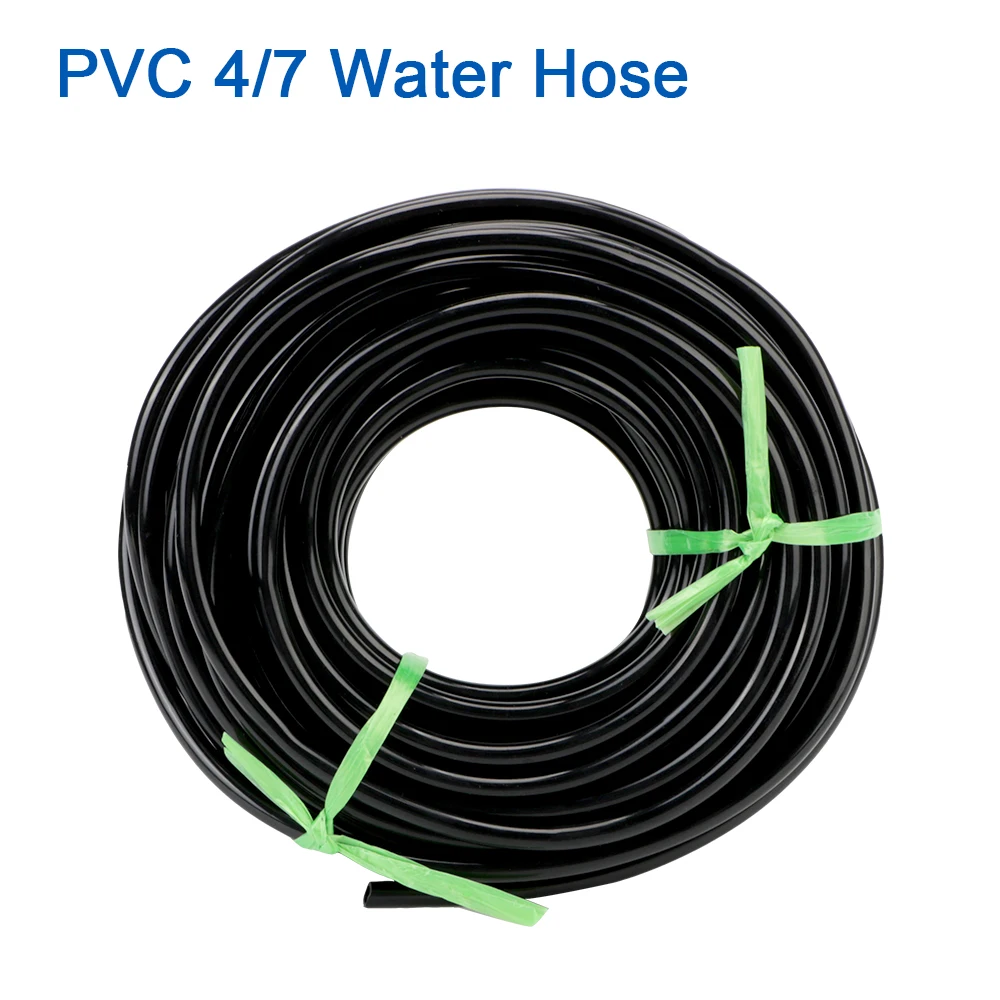 

Irrigation Tools for Lawn Balcony Greenhouse 20M PVC 4/7 mm Garden Drip Pipe Micro Irrigation Pipe Watering Hose