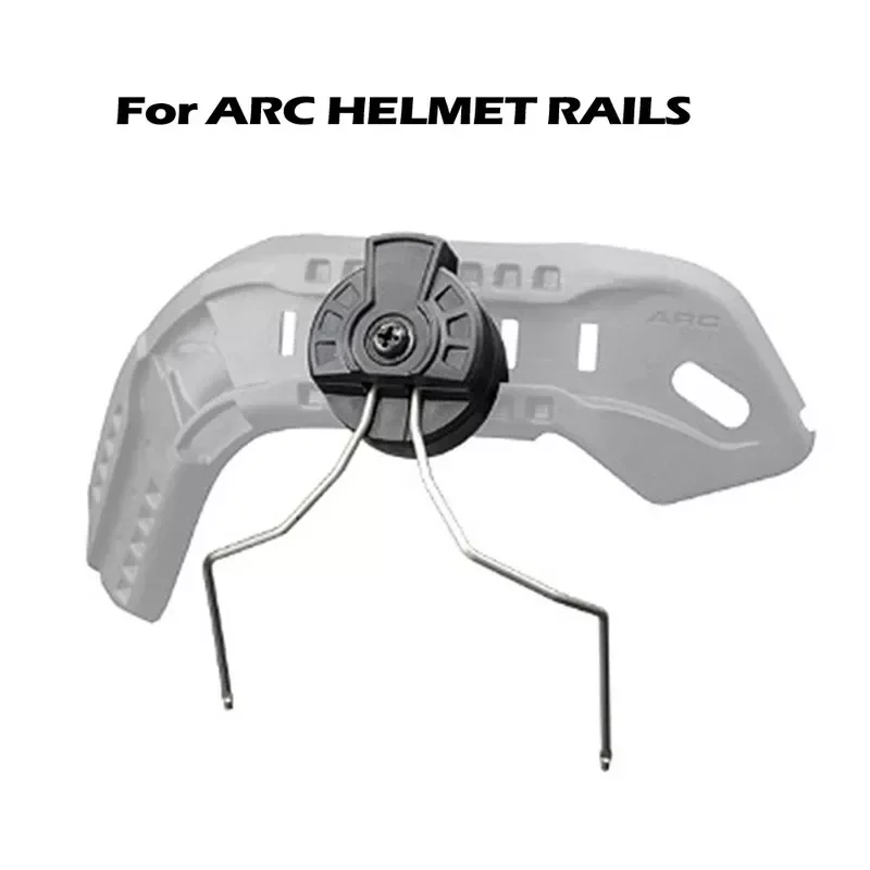 Tactical Headset ARC / Mtek FLUX / EXFIL Rails Adapter Attachment Kit Tactical Headphone Adapter Helmet Accessories enlarge