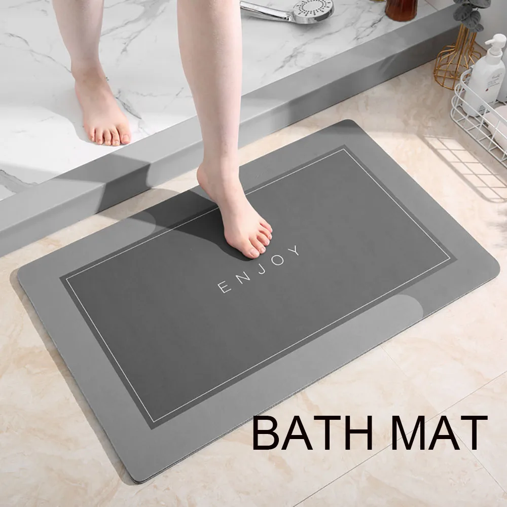 

Коврик для ванной, супер впитывающий напольный коврик, рандомные коврики для ванной, Нескользящие легко моющиеся современные минималистск...