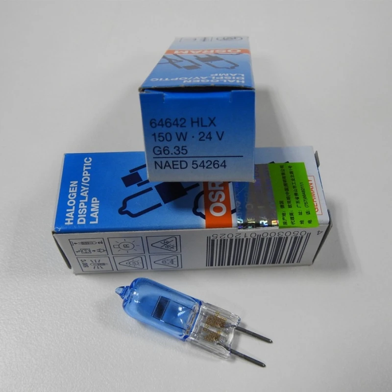 

Лампа с синим покрытием HLX 64642, 24 В, 150 Вт, 10 шт.