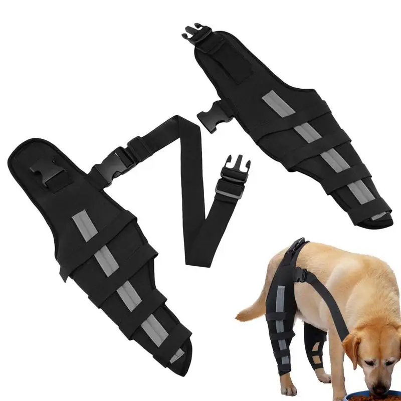 

Dog Braces For Back Legs Dog Hip Joint Care Support Brace Adjustable Breathable Dog Leg Sleeve Compression Support For Dog Torn