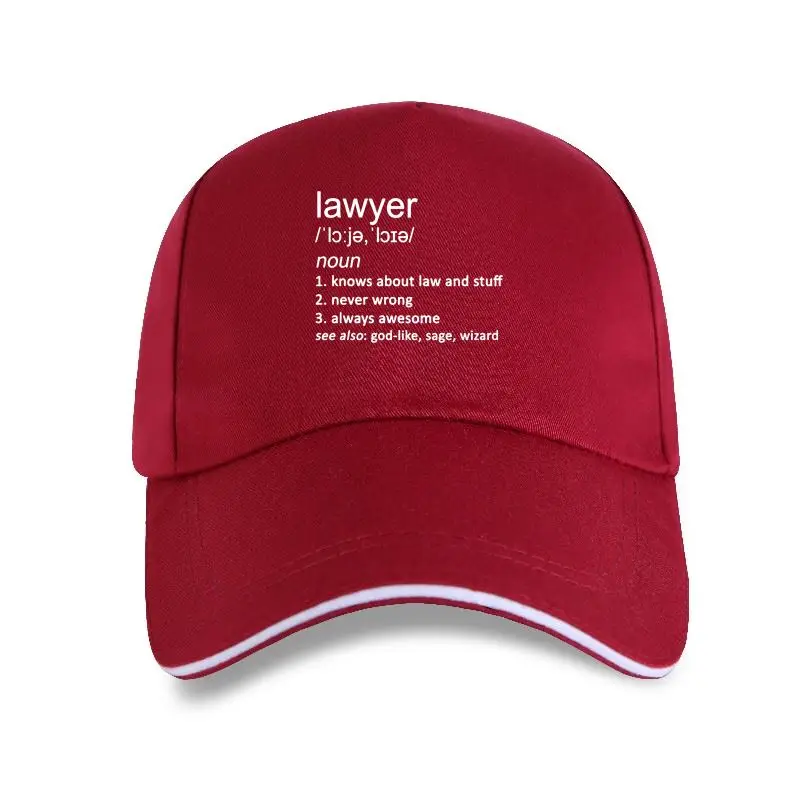 

new cap hat Lawyer Definition Law Job Occupation Funny Gift For Men Dad Father Husband Boyfriend Baseball Cap Cotton T-Sh