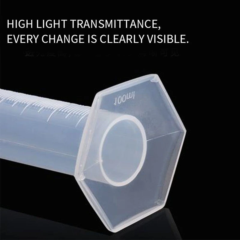 Мерный цилиндр пластиковая градиентная трубка инструмент для лаборатории