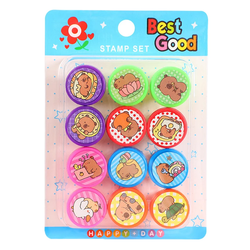 

Набор самонаборных штампов Капибара