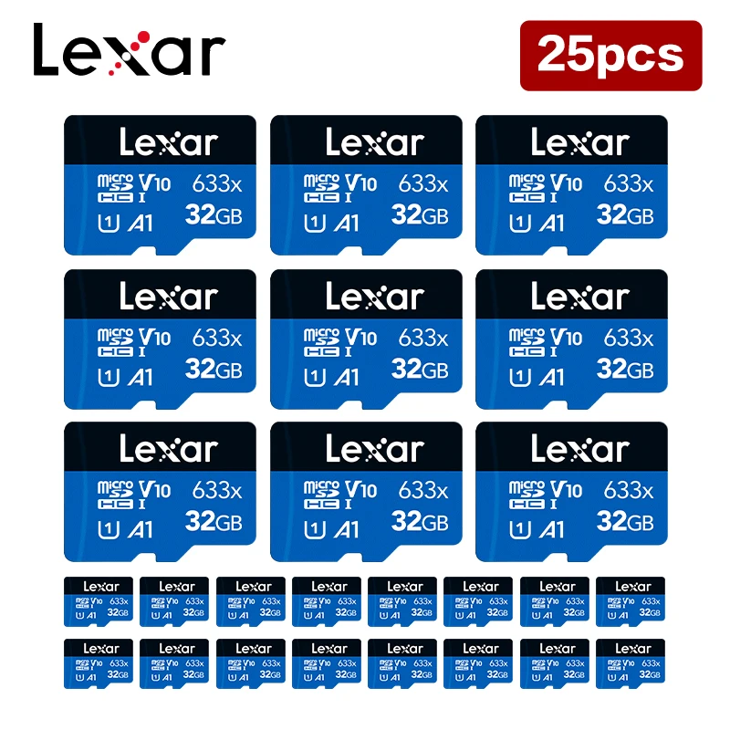 Карта Micro SD Lexar 512 ГБ 256 128 64