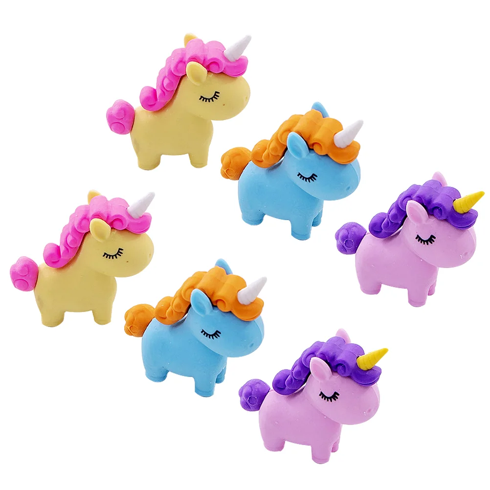 

18 шт., детские резиновые ластики в виде животных