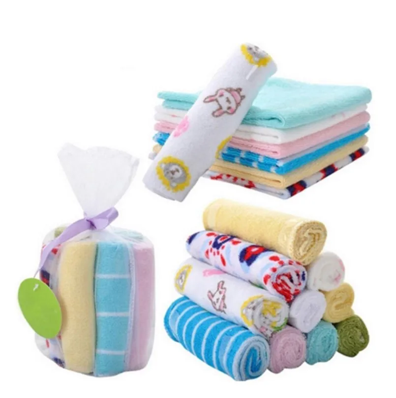 Small Square Handkerchief One Pack Price (8 Pieces Per Pack) Baby Towel Newborn Toalla Bebe Recien Nacido