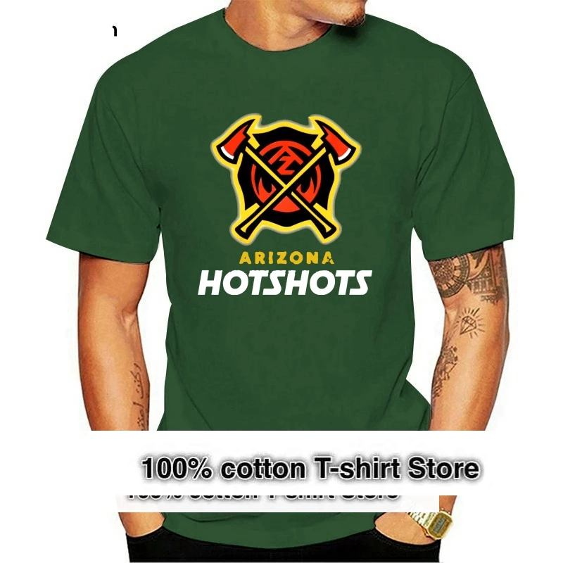 Arizona-Hotshots-T-Shirt-Offical-Women-Men America Football Black Clothes 2020