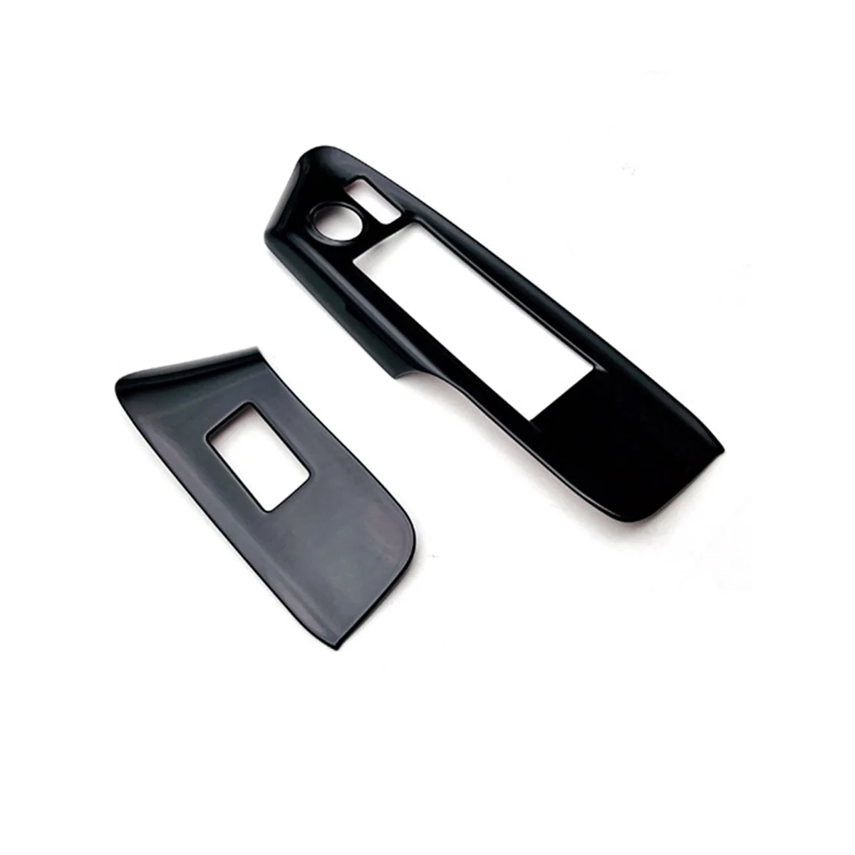 

Car Front Window Gl Lift Button Trim Door Armrest Panel Frame for Toyota Sienta 2023 RHD Glossy Black