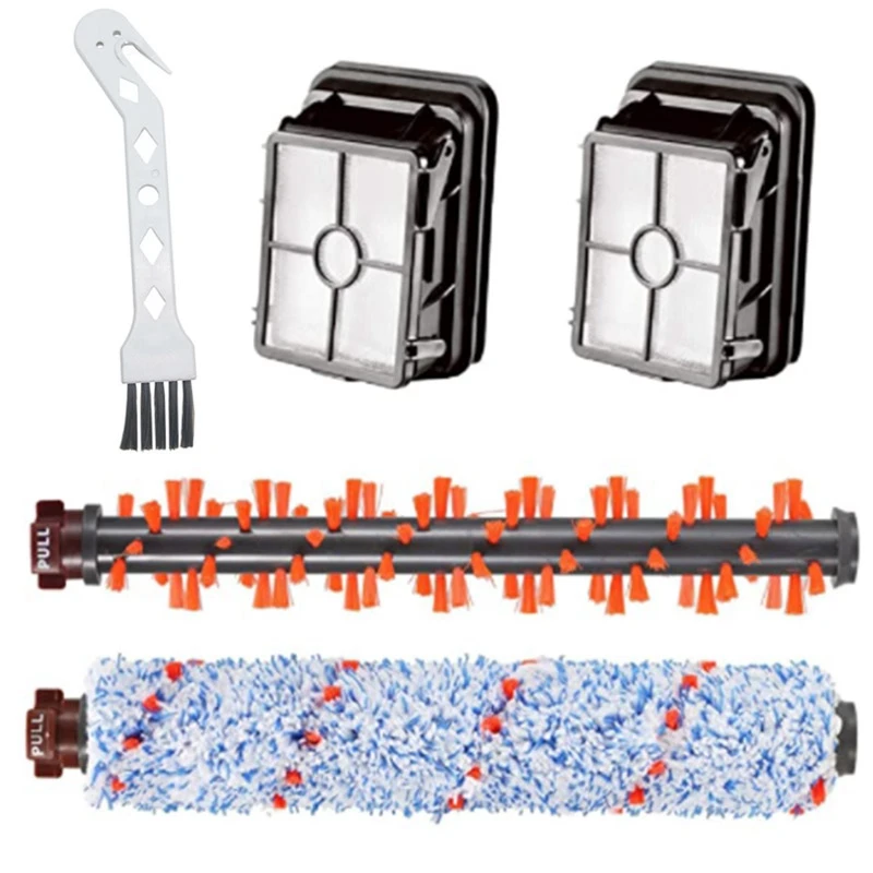 

Hepa Filter Roll Brush For Bissell Crosswave 1785 2303 2305 2306 Series Vacuum Cleaner Carpet Brush Multi-Function Brush
