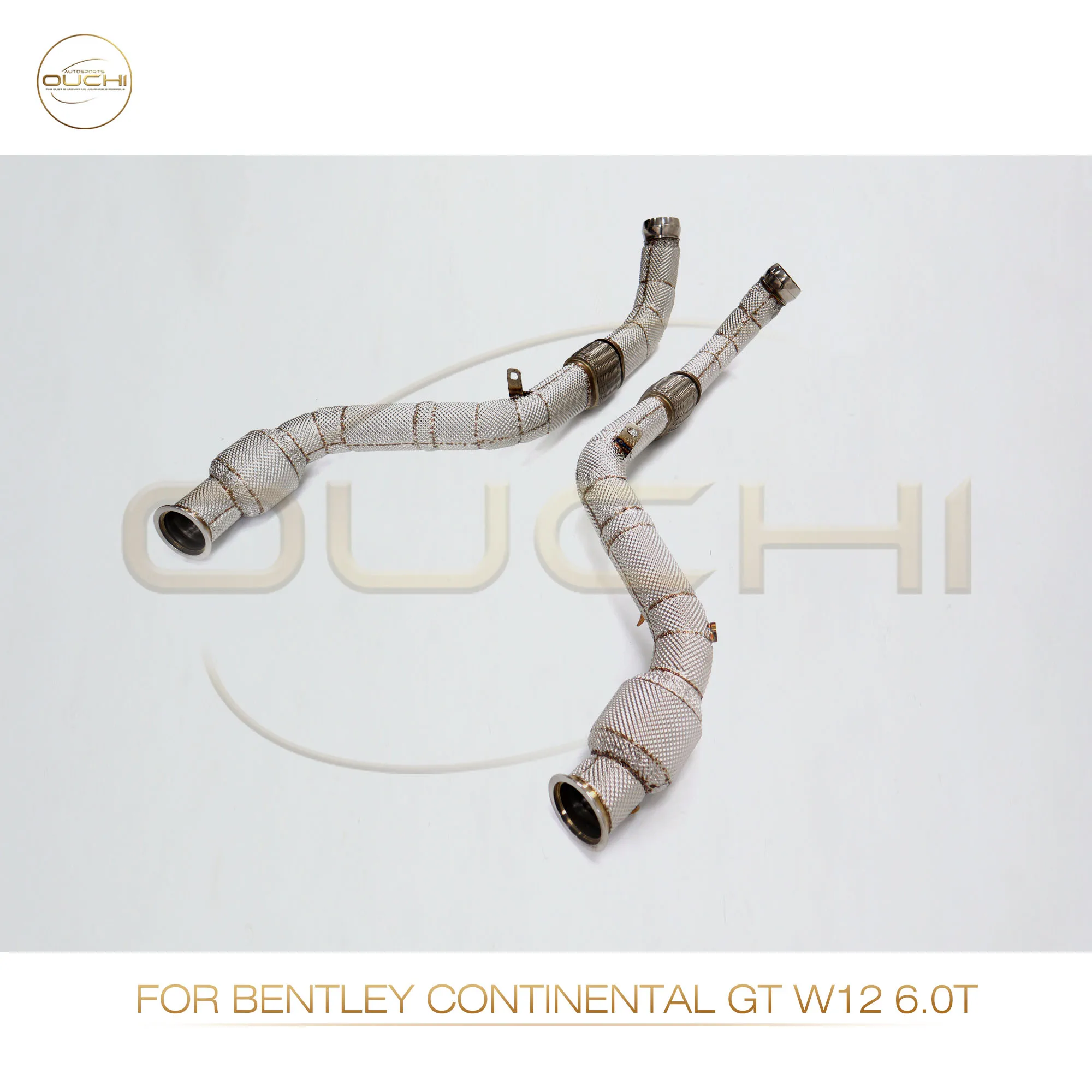 Выхлопная система OUCHI из нержавеющей стали выхлопная труба для Bentley Continental GT W12 6 0 T