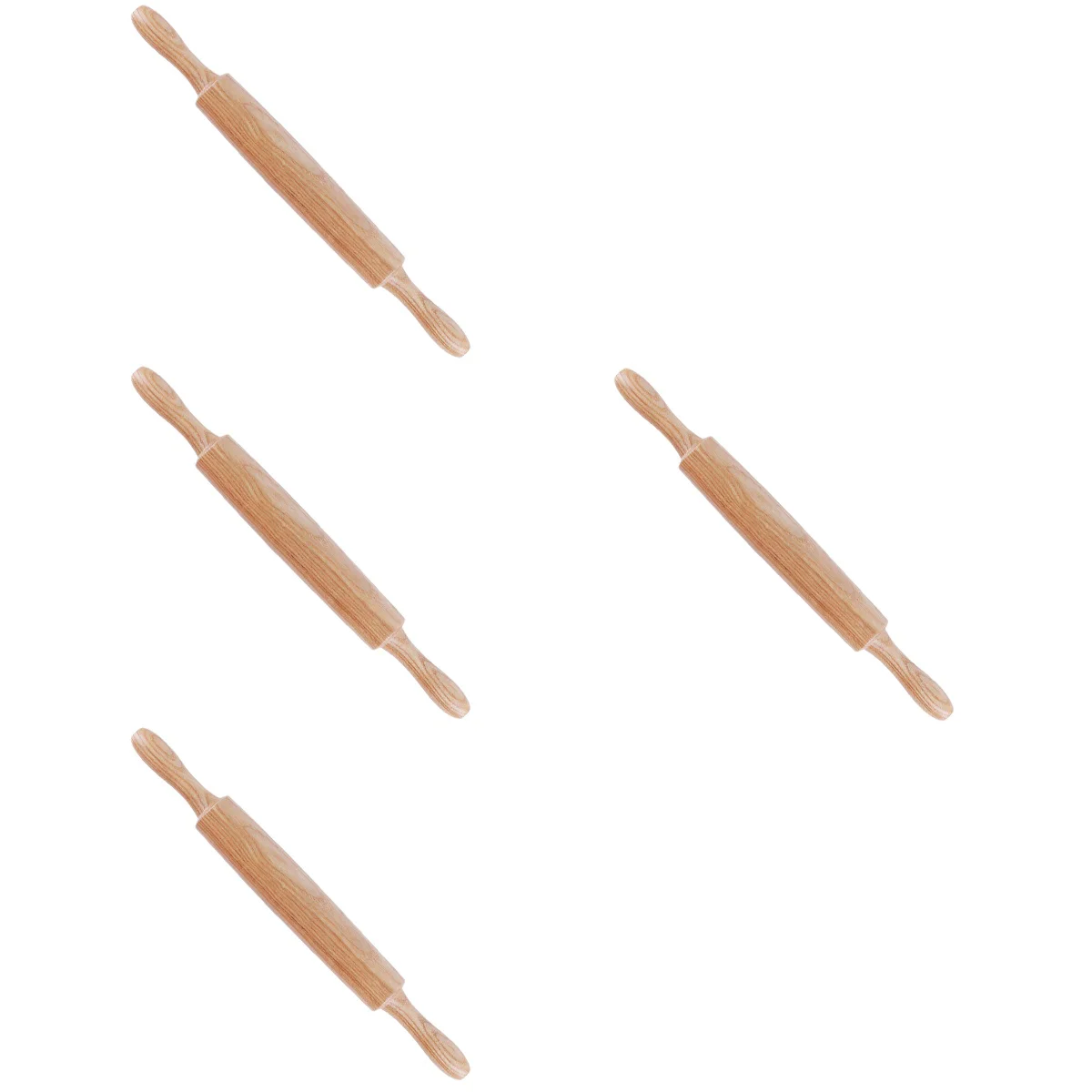 

4pcs Rolling Pin Dough Roller Pin Handles Tool For Bread Pastry Pizza