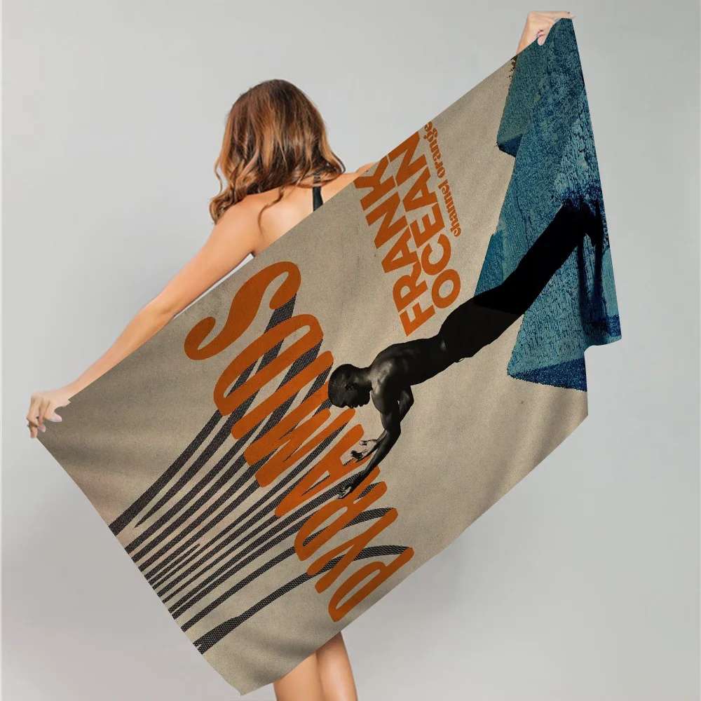 F-Frank Blond O-Ocean Singer Банное полотенце из микрофибры мягкое водопоглощающее дышащее