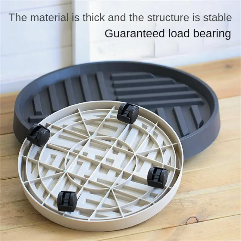 Flower Pot Rack With Wheels Multifunctional Mobile Tray Thickened Sturdy And Durable Garden Supplies
