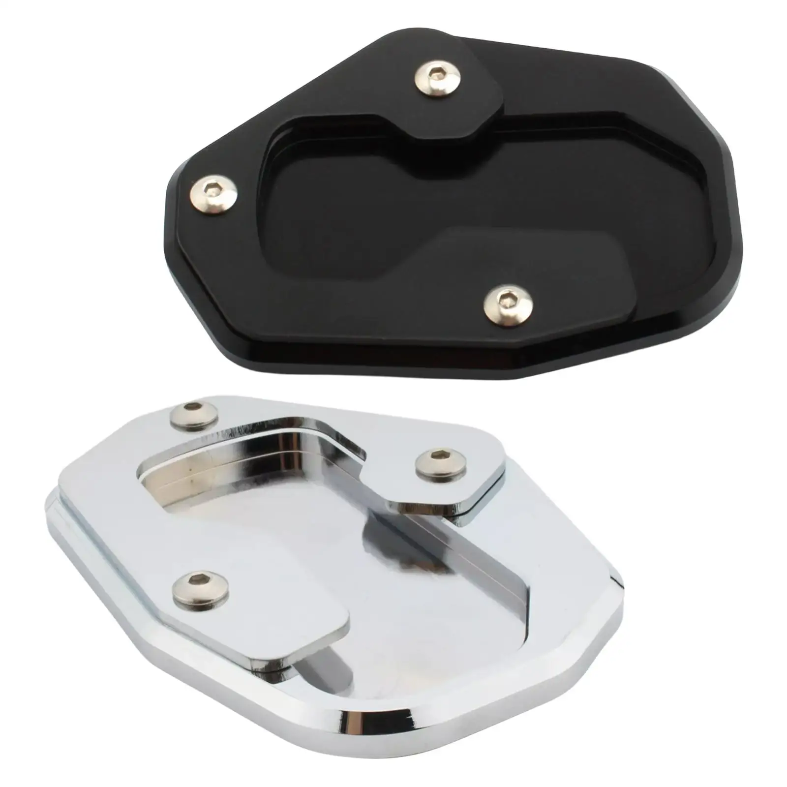 

Motorcycle Side Stand Plate Kickstand Extension Fits for