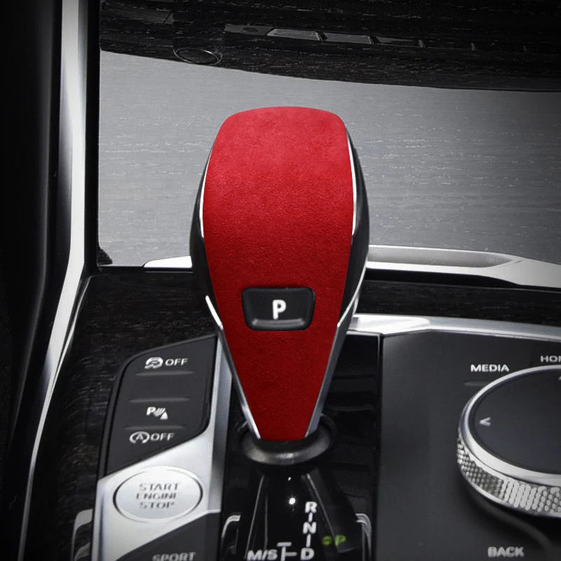 

Высококачественный замшевый чехол для рычага переключения передач для BMW 3 серии 325li Z4 G28, аксессуары для интерьера автомобиля