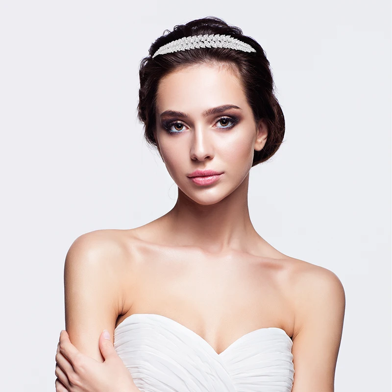 Винтажные свадебные аксессуары для волос YYSUNNY Женский венок с искусственными