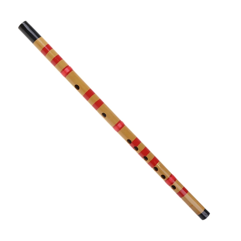 

Традиционный длинный бамбуковый кларнет F1FD с бамбуковой канавкой, музыкальный инструмент для студентов, 7 отверстий, 42,5 см