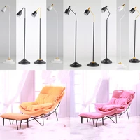 16 figure scene accessories modern home table lamp floor bracket lamp rocking casual snail chair lazy sofa wrought iron sofa