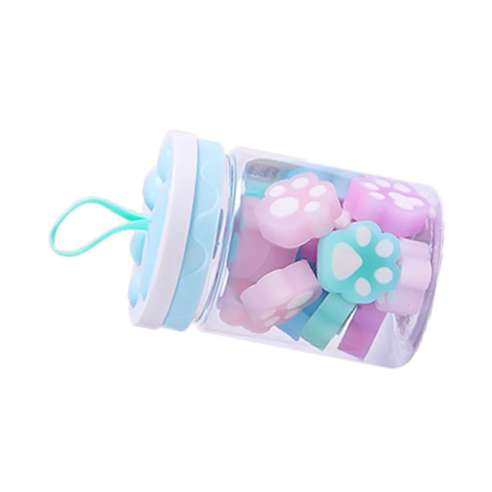 

Kids Puzzles Paw Shaped Erasers Glow Toys Artist Eraser Kids Pencils Drafting Eraser Panda Cat's Paw Eraser