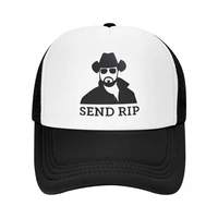 classic yellowstone send rip trucker hat for men women personalized adjustable adult baseball cap outdoor snapback caps sun hats