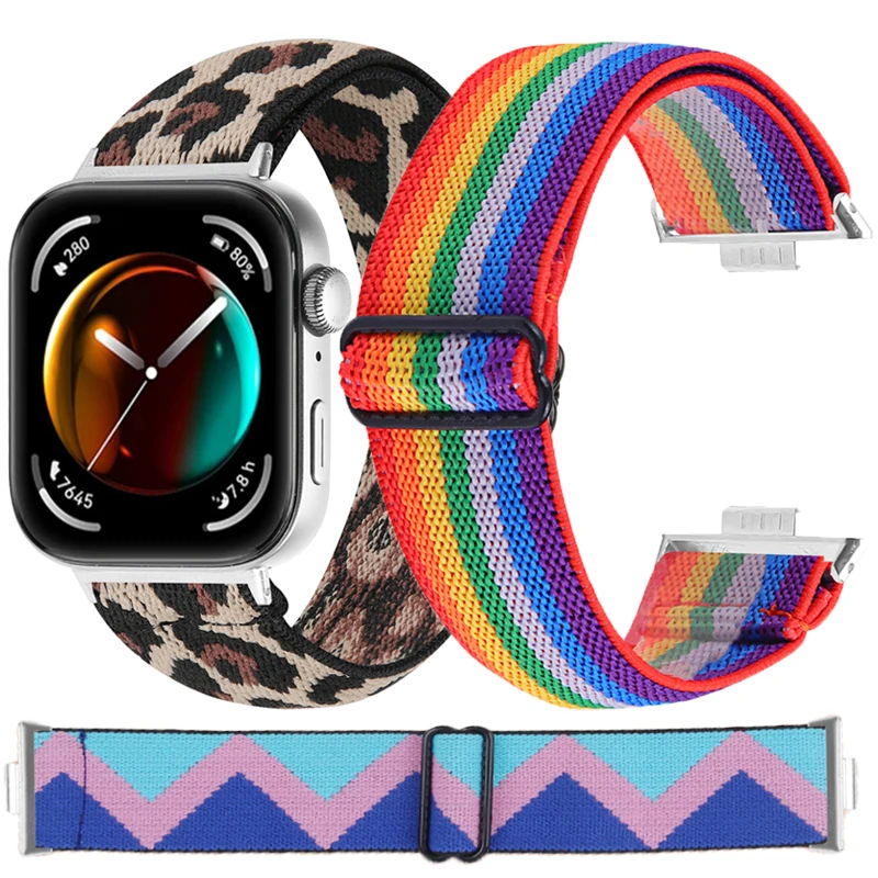 Ремешок для часов Huawei Watch Fit 3 сменный эластичный нейлоновый браслет аксессуары