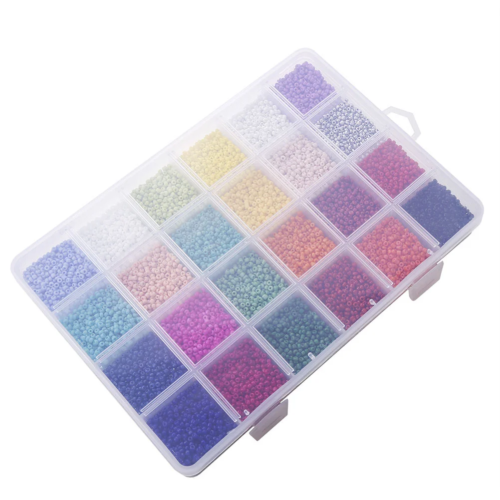 1 упаковка из 2 мм круглых стеклянных бусин сделай сам цветные бусины