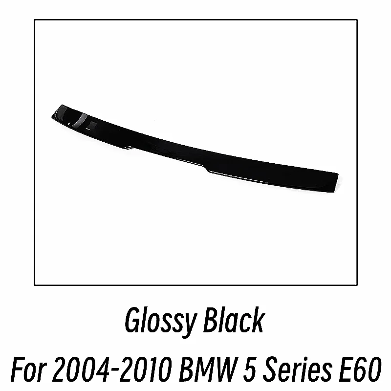 

Задний спойлер на крышу для BMW 5 серии E60 520i 525i 530i 2004-2010, накладка на заднее стекло, фиксированный ветровой спойлер