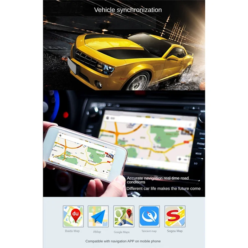 Адаптер для телевизора X6W Plus 3 в 1 HD VGA AV 1080P