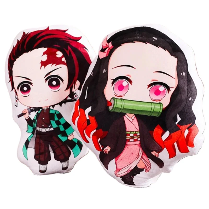 Аниме Demon Slayer Kimetsu no Yaiba Kamado Tanjirou Giyuu Фигурка Мягкая плюшевая кукла Диван Подушка