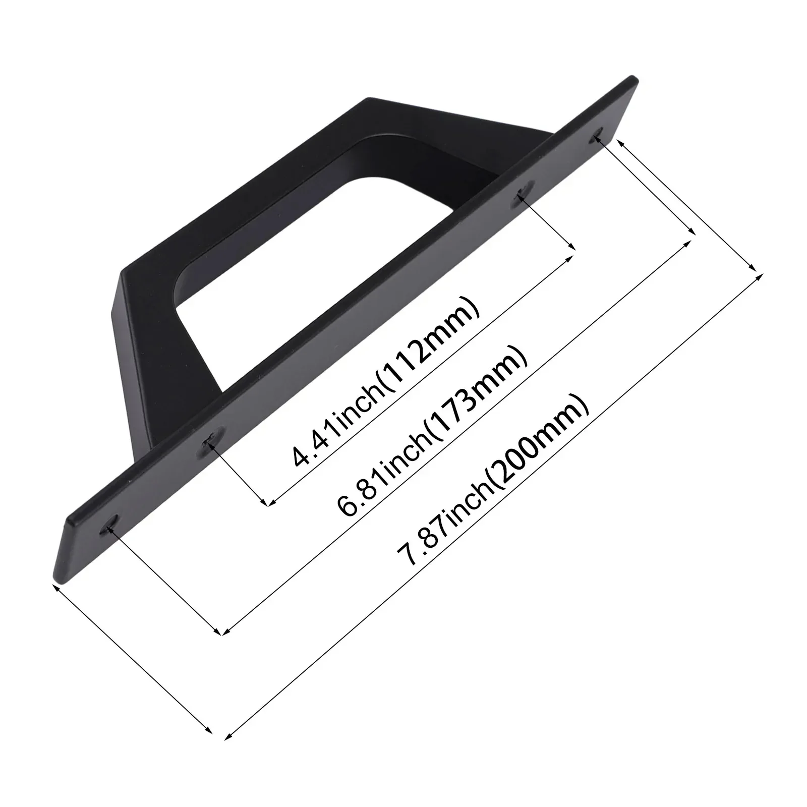 Ручка для дверной ручки сарая с длиной основания 200 мм наружной и внутренней