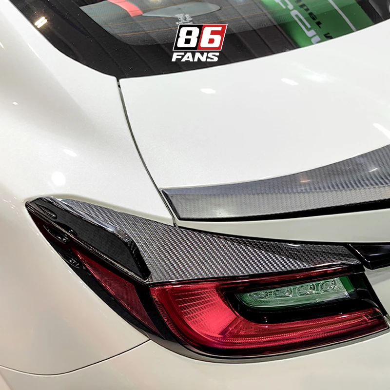 2 шт. декоративные наклейки из углеродного волокна для Toyota GR86 Subaru BRZ 2022 2023