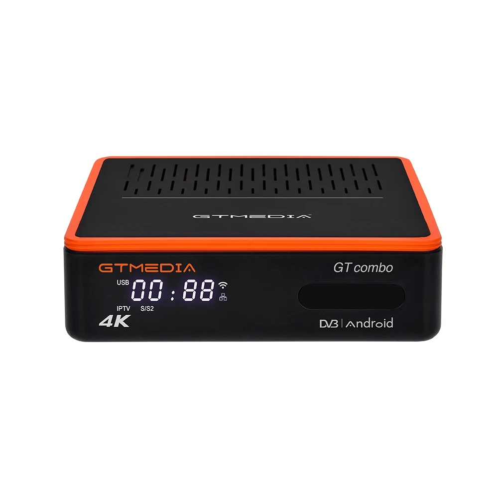 Новинка GTMEDIA GT Combo DVB-S2/T2/C TV BOX 4K/8K спутниковый ресивер с 2 4G/Φ WiFi BT4.1 Ccam Голосовое