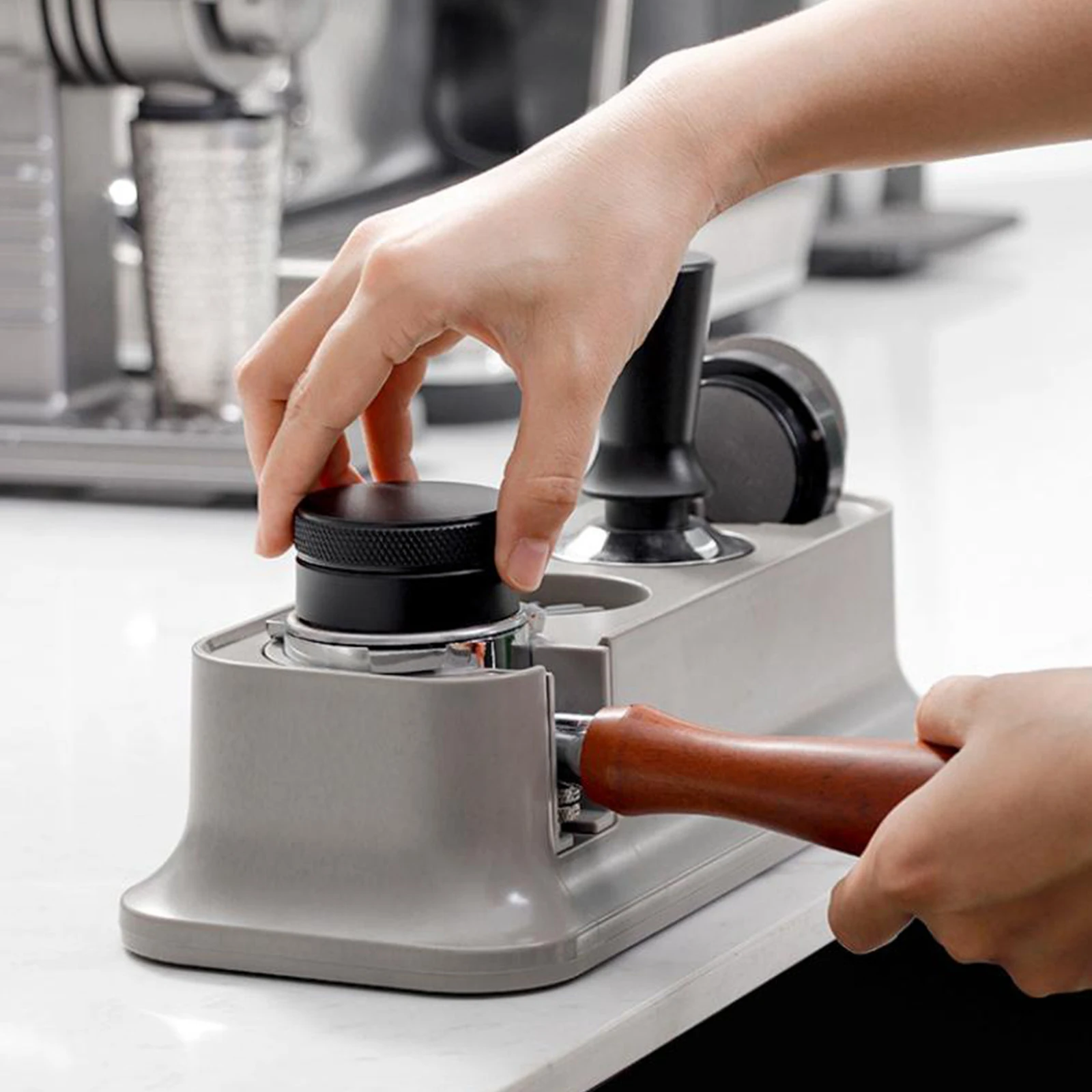 Противоскользящая стойка для эспрессо портативный органайзер бара и офиса