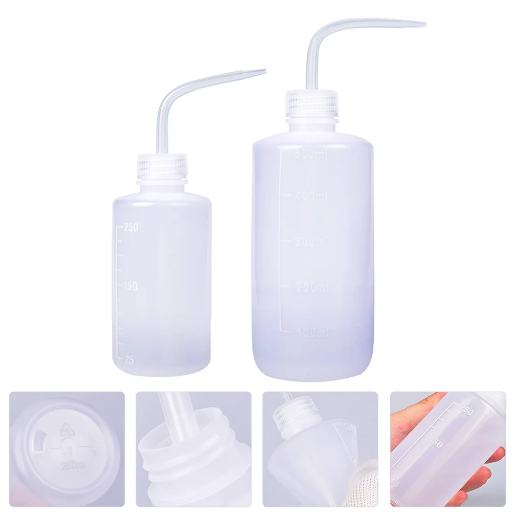 

1 Set 2Pcs 250/ 500ml Succulent Toolss Plastic Squeeze Bottles (White)