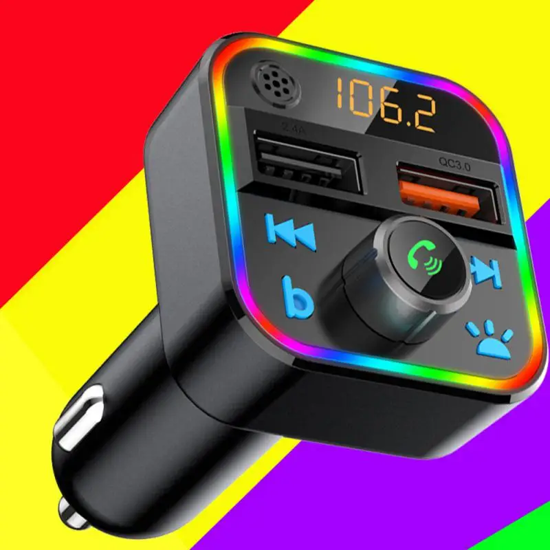 

FM-трансмиттер с поддержкой Bluetooth 5,0 и функцией быстрой зарядки