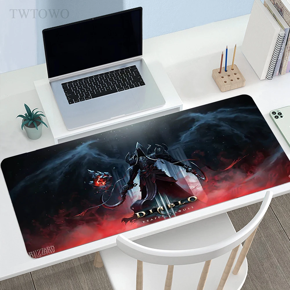 

Diablo 3 Mousepad Custom Large Computer Mouse Mat keyboard pad Carpet Gamer Office Soft Laptop Mice Pad Desktop Mouse Pad