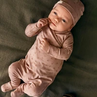 2022 spring autumn baby cotton bodysuit hooded long sleeve cute toddler outfit lovely infant climbing jumpsuit