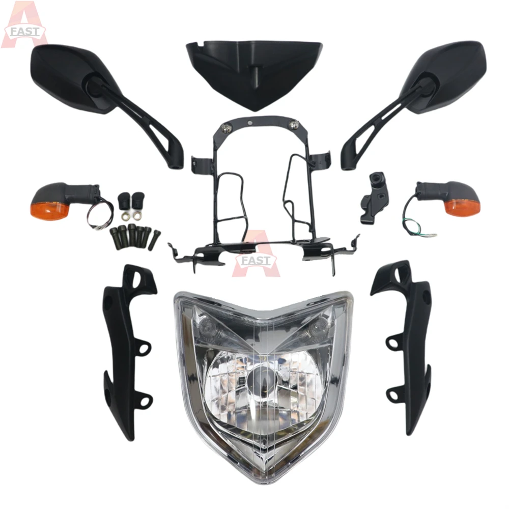 

Подходит для YAMAHA FZ1N FZ1 2006-2015, комплект фар для мотоцикла, подходит для корпуса фары в сборе, комплект указателей поворота 2008 2009 2010 12