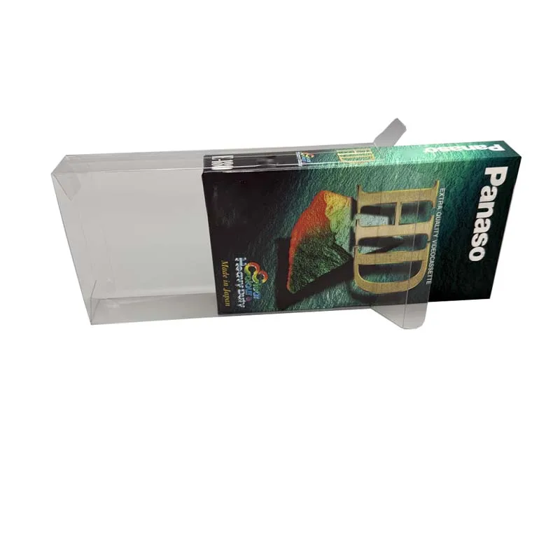 

Прозрачная защитная коробка для VHS для коллекции видеолент в старом стиле, 20 шт