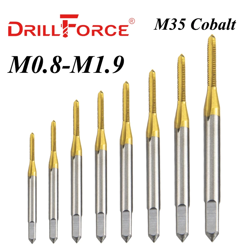 

Drillforce кобальтовая фреза с хвостовиком 3 мм Mini HSSCO M35