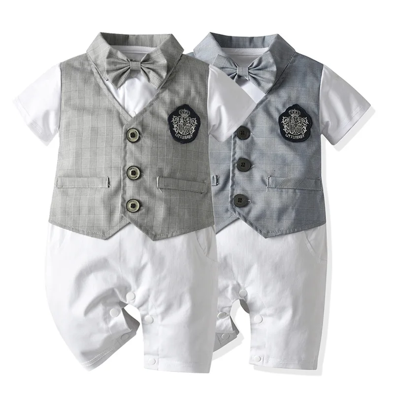 Summer Autumn New Boys Clothings Baby's Rompers Baby Boy Outfit One-Pieces Bodysuits