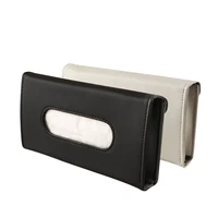 1 pcs car tissue box towel sets car sun visor tissue box holder auto interior storage decoration for bmw car accessories