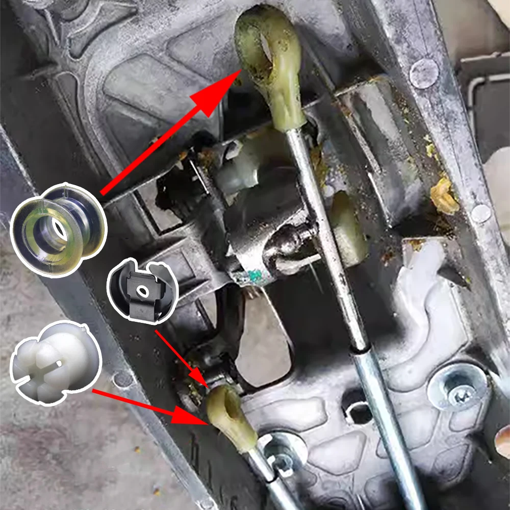 Ремкомплект тросовой втулки рычага переключения передач концевой рычаг зажим